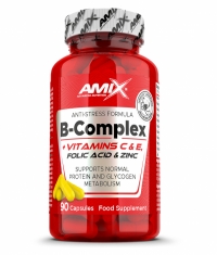 AMIX Vitamin B-Complex  + Vitamin C & E / 90 Caps