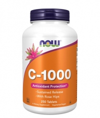 NOW Vitamin C-1000 /Sustained Release with Rose Hips/ 250 Tabs