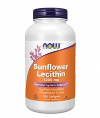 NOW Sunflower Lecithin / 1200mg / 200 softgels