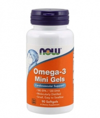 NOW Omega-3 Mini Gels / 90 Softgels