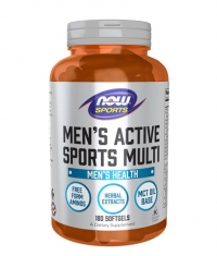 NOW Men's Active Sports Multivitamin / 180 Softgels