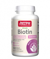 Jarrow Formulas Biotin 5000mcg. / 100 Caps.