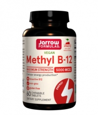 Jarrow Formulas Methyl B-12 5000mcg / 60 Chew Tabs