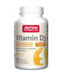 Jarrow Formulas Vitamin D3 2500IU / 100 Soft.