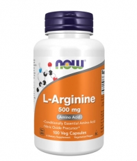 NOW L-Arginine 500 mg / 100 Vcaps