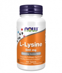 NOW L-Lysine 500 mg / 100 Tabs