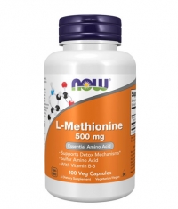 NOW L-Methionine 500mg. / 100 Caps.