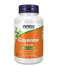 NOW Cayenne 500mg. / 100 Caps.