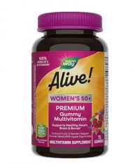 NATURES WAY Alive! Women’s 50+ Premium Gummies Multivitamin / 75 Gummies
