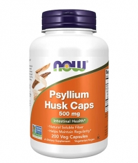 NOW Psyllium Husk 500 mg / 200 Vcaps