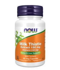 NOW Milk Thistle Extract / Silymarin / 150mg. / 60 Vcaps.