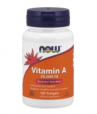 NOW Vitamin A 25,000 IU / 100Softgels