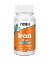 NOW Iron 18mg Ferrochel / 120Vcaps