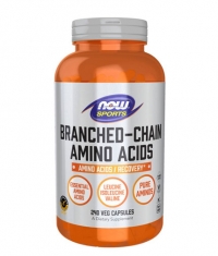 NOW Branched Chain Amino Acid / BCAA / 240 Caps