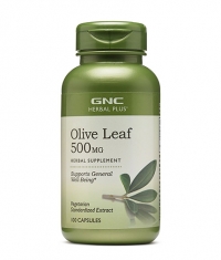 GNC Herbal Plus® Olive Leaf 500mg / 100 Caps.