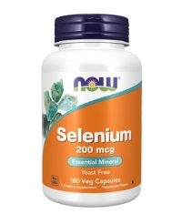 NOW Selenium 200 mcg / 180 Vcaps