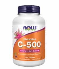 NOW Vitamin C-500 Chewable / 100 Tabs