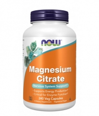 NOW Magnesium Citrate 400 mg / 240 Vcaps