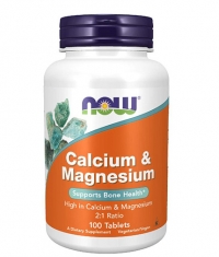 NOW Calcium & Magnesium 2:1 / 100 Tabs