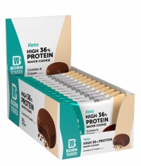 BORN WINNER KETO Protein Cookie Box / 12 x 60 g