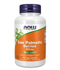 NOW Saw Palmetto Berries 550 mg / 100 Vcaps