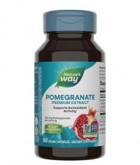 NATURES WAY Pomegranate Premium Extract / 60 Vcaps