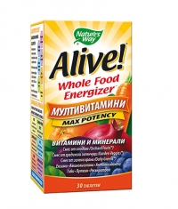 NATURES WAY Alive! Whole Food Energizer Multivitamins / 30 Tabs
