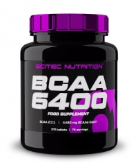 SCITEC BCAA 6400 / 375 Tabs.