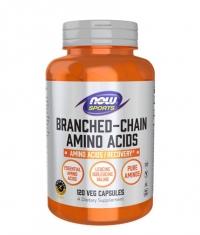 NOW Branched Chain Amino Acid /BCAA/ 120 Vcaps.