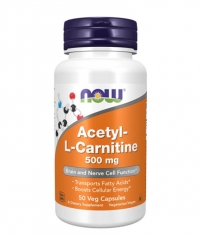 NOW Acetyl L-Carnitine 500 mg / 50 Vcaps