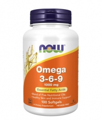 NOW Omega 3-6-9 / 1000 mg / 100 Softgels