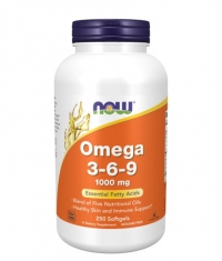 NOW Omega 3-6-9 / 1000 mg / 250 Softgels