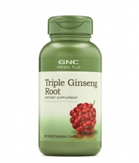 GNC Herbal Plus® Triple Ginseng Root / 90 Caps.