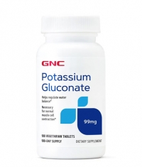 GNC Potassium Gluconate 99 mg. / 100 Tabs.